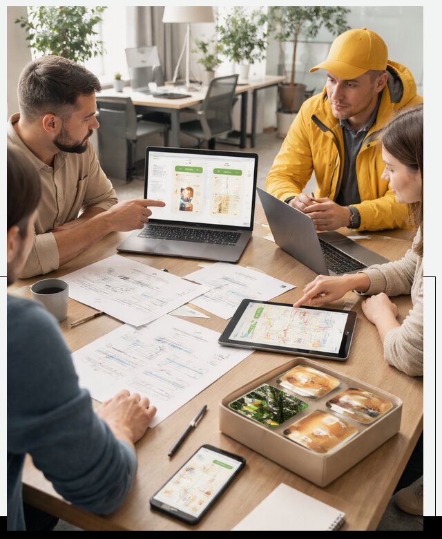 Разработка агрегатора доставки еды в Балтийске от 15293 р., АвикейБлт